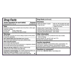 Allegra Allergy Non-Drowsy, 110 Tablets