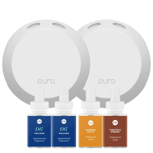 Pura 4 Smart Fragrance Diffuser Bundle
