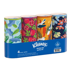 Kleenex On the Go Perfect Fit Facial Tissue, 2-Ply, 50-count, 24-pack