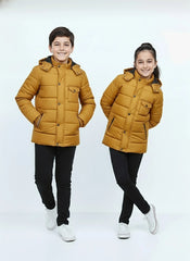 Wearium Mustard Bomber Jacket - Kids