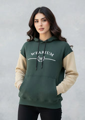 Wearium Symbolic Hoodie Women - Premium Cotton Fleece (Size: 2XL)