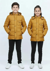 Wearium Mustard Bomber Jacket - Kids