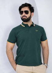 Wearium Excellence Green Polo Shirt - Premium Cotton (Size: 2XL)