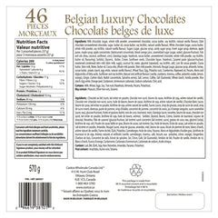 Kirkland Signature Belgian Luxury Chocolates, 46-count, Assorted Colors