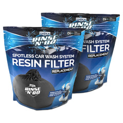 Unger Professional Rinse'n'Go Plus Spotless Car Wash Resin Filter Replacement 2-pack