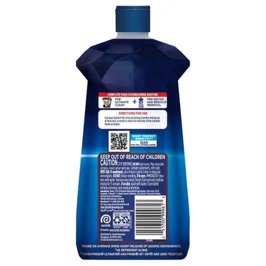 Finish Quantum Ultra Jet Dry Rinse Aid, 374 Washes, 1.12 L