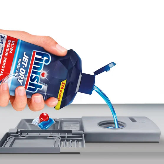 Finish Quantum Ultra Jet Dry Rinse Aid, 374 Washes, 1.12 L