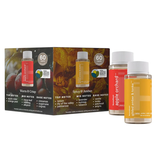 Homedics SereneScent Diffuser Oil Value Bundle, 2-pack