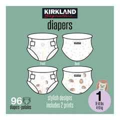 Kirkland Signature Diaper Size 1, 96-count