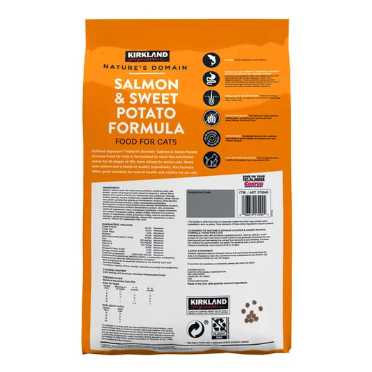 Kirkland Signature Nature's Domain Cat Food 18 lbs