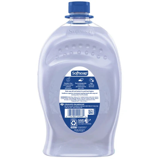 Softsoap Advanced Clean Liquid Hand Soap Refill 80 oz, 2-pack
