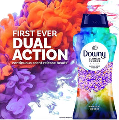 Downy Ultimate Fusions In-Wash Scent Booster Beads + Dual Action Scent Release, Whimsical Wonder (24 oz.)