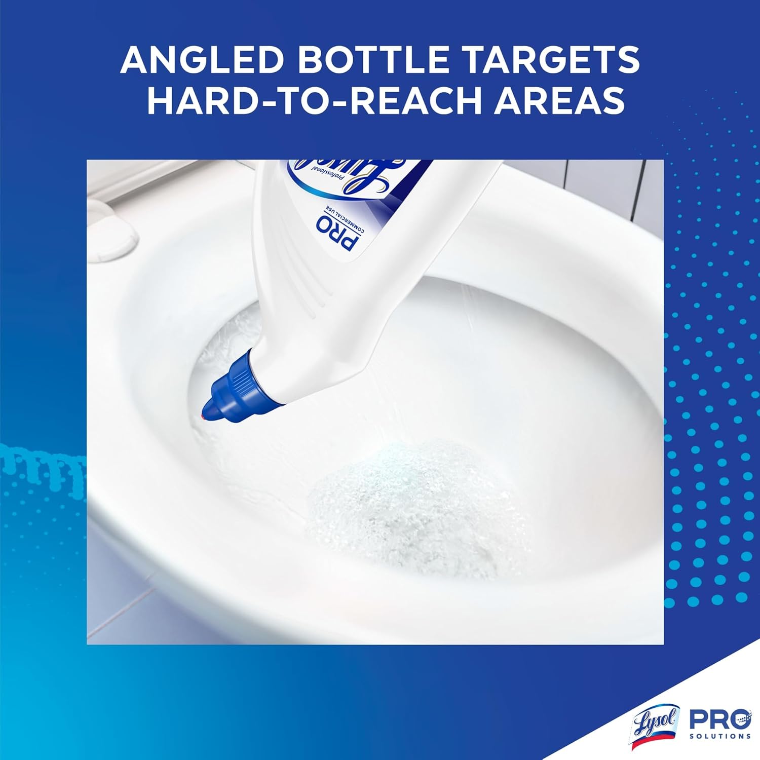 Lysol Advanced Toilet Bowl Cleaner, 32 fl oz, 4-count