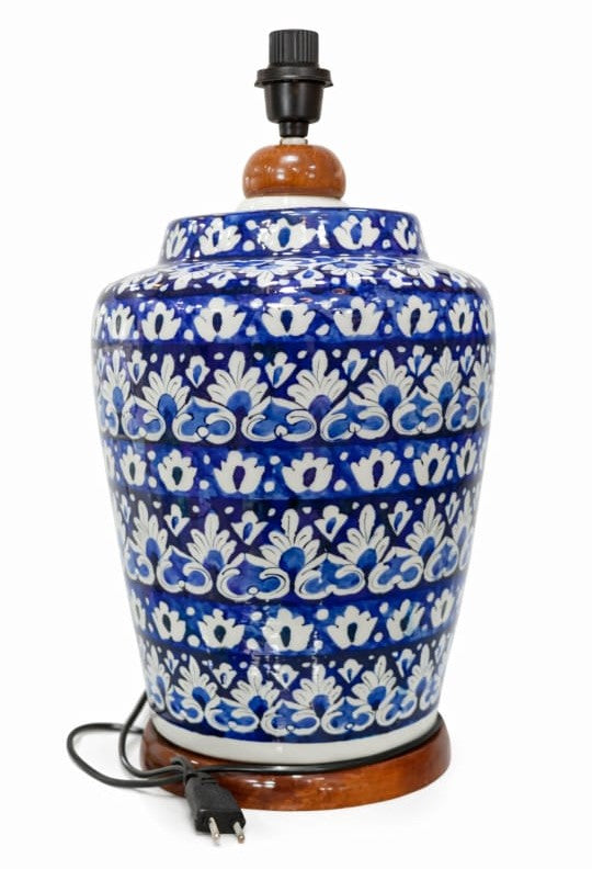 Handmade Lamps - Blue Pottery Pakistan MUltan