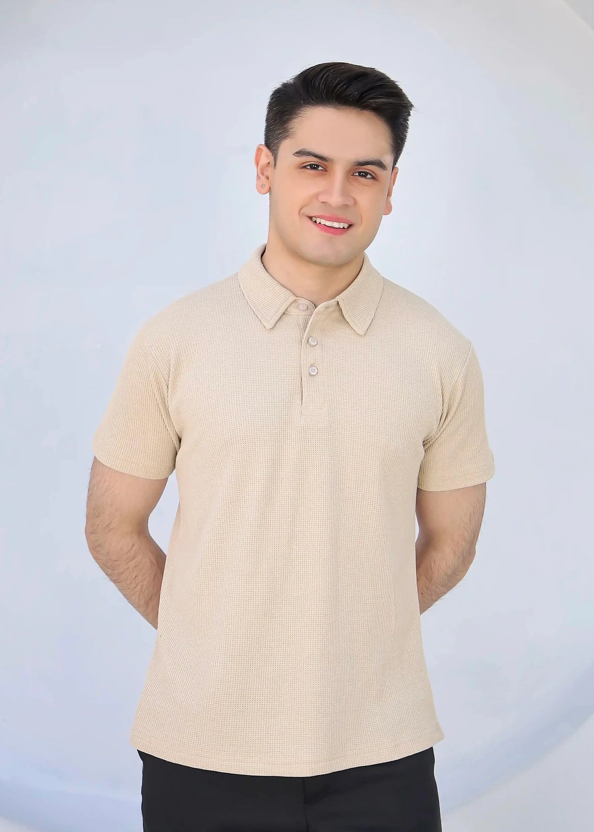 Wearium Waffle Knit - Skin Polo (Size: 2XL)