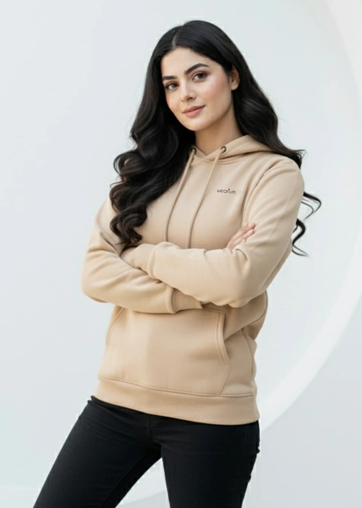 Wearium W-Statement Pullover - Premium Cotton Fleece (Size: 2XL)