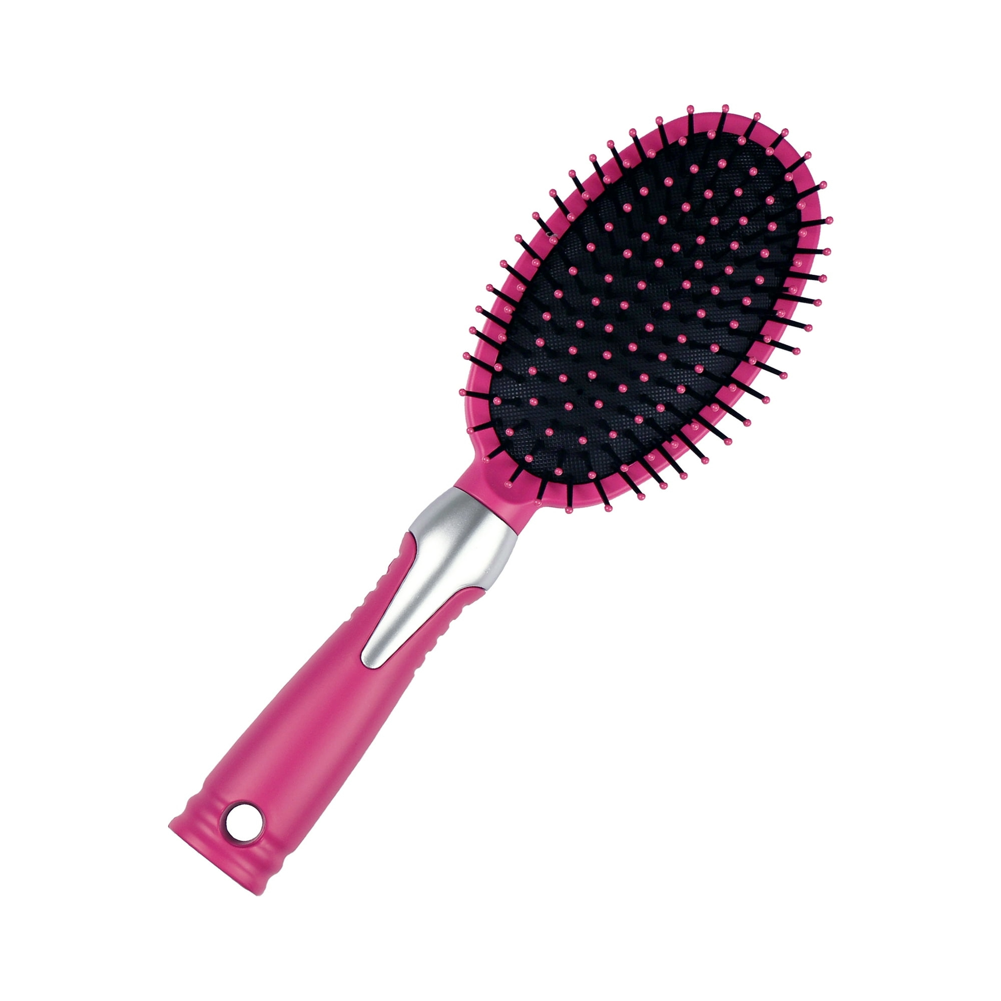 5-Piece Hair Brush Set, Adults and Teens, Pink