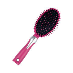 5-Piece Hair Brush Set, Adults and Teens, Pink