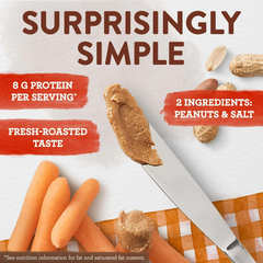 (6 pack) Smucker’s Natural Creamy Peanut Butter, 26 oz Jar