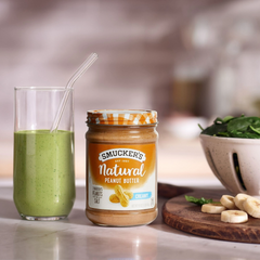(6 pack) Smucker’s Natural Creamy Peanut Butter, 26 oz Jar