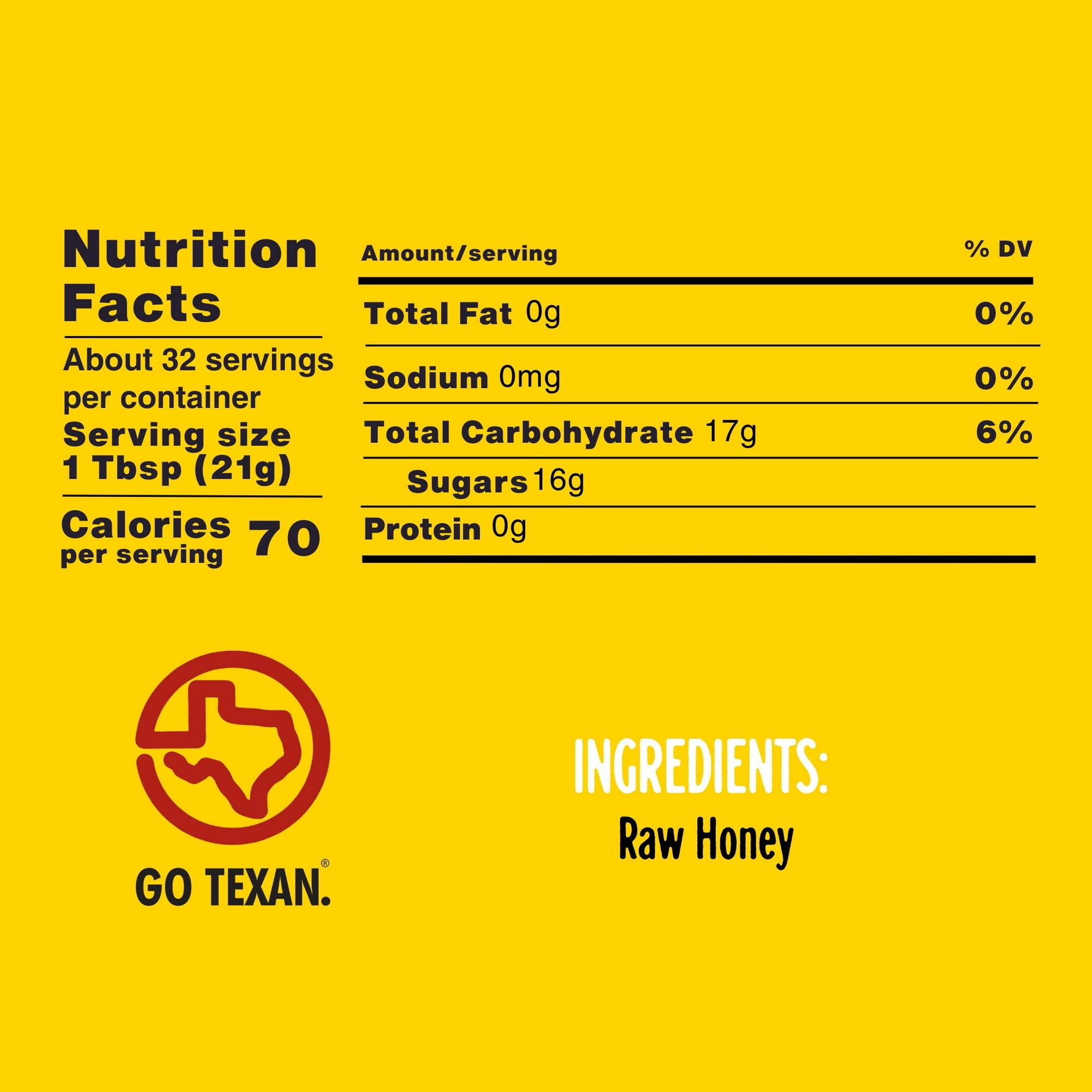 Kelley Honey Farms Local Texas Wildflower Honey 100% Pure Grade A, Raw and Unfiltered Honey, 24 oz