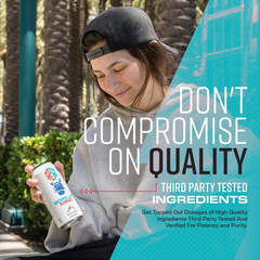 Gorilla Mind Energy Drink, No Sugar or Artificial Colors, Bombsicle, 16 oz, 12 pack Cans